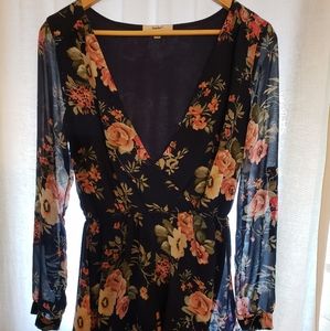 Women's Printed Romper